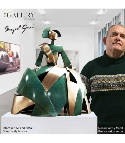 Infant Girl Air and Metal Green rusty bronze 61