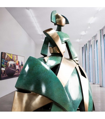 Infant Girl Air and Metal Green rusty bronze 61