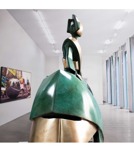 Infant Girl Air and Metal Green rusty bronze 61