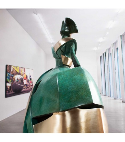 Infant Girl Air and Metal Green rusty bronze 61