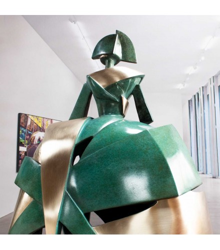 Infant Girl Air and Metal Green rusty bronze 61