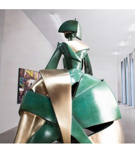 Infant Girl Air and Metal Green rusty bronze 61