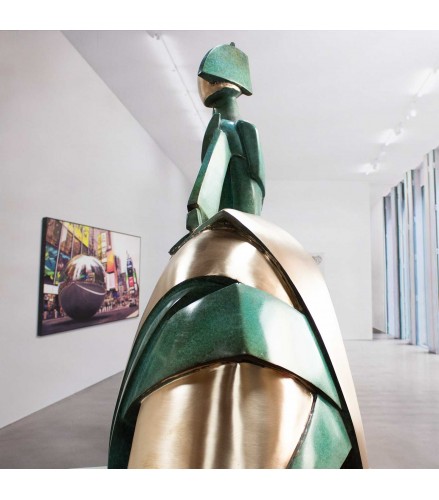 Infant Girl Air and Metal Green rusty bronze 61