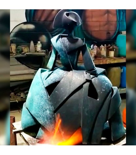 Infant Girl Air and Metal Green rusty bronze 61