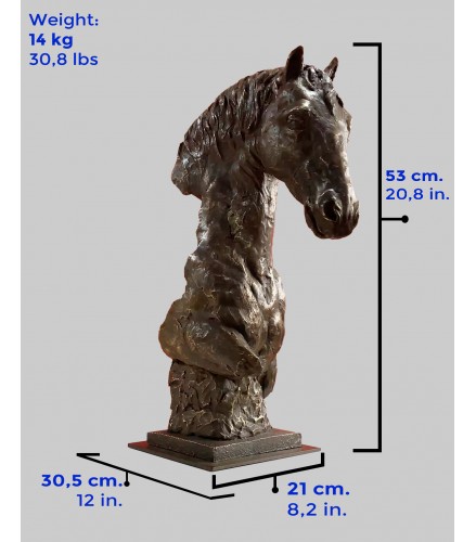 Impressionist horsehead