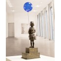 Girl with blue magic balloon 34