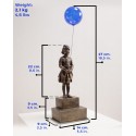 Girl with blue magic balloon 47
