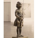Girl with blue magic balloon 47
