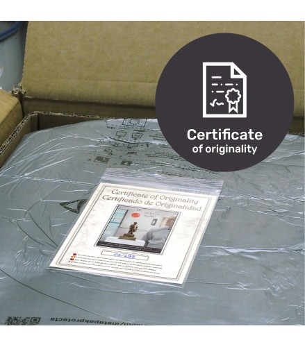 Boy with red magic balloon 47