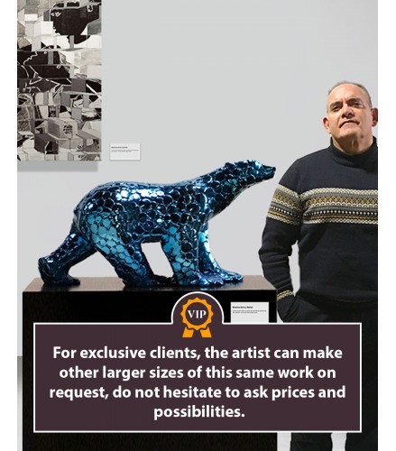 Pompon Bear as an excuse, Polar Blue