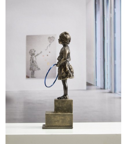 Girl with blue hoop