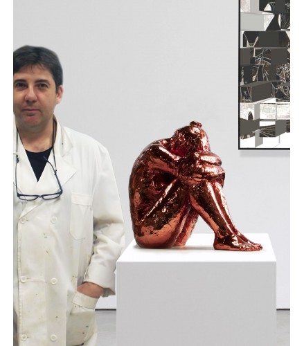 Big Act of Cluster Woman Fire red