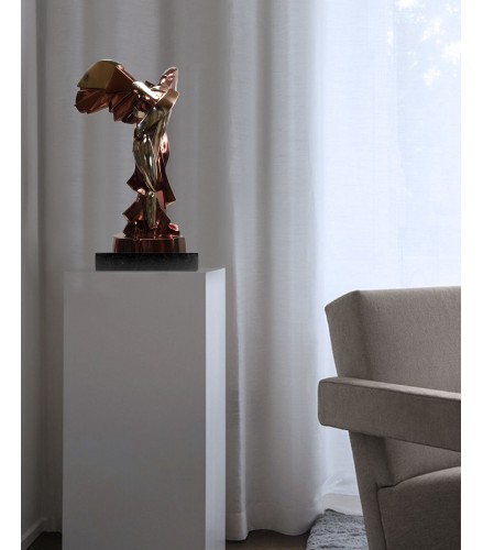 Big Harmony of Samothrace fire red