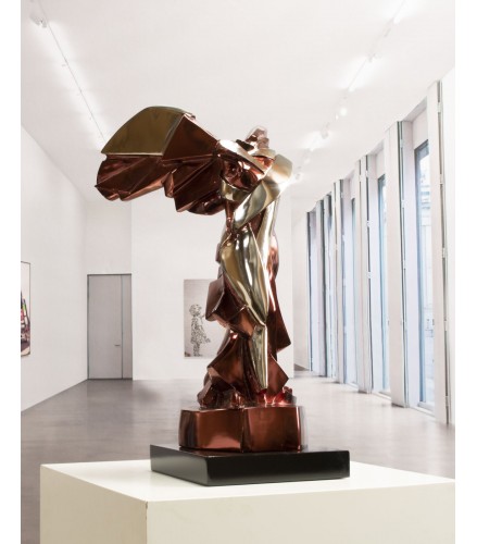 Big Harmony of Samothrace fire red