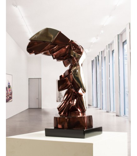 Big Harmony of Samothrace fire red