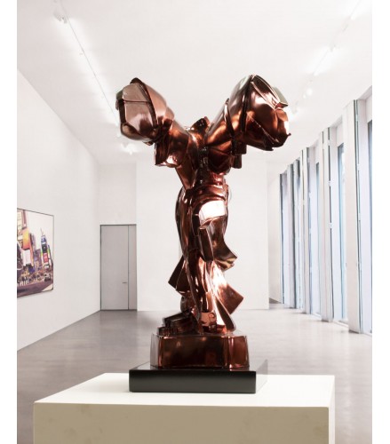 Big Harmony of Samothrace fire red