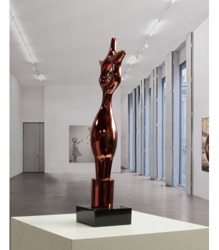 Bird and Star Fire red