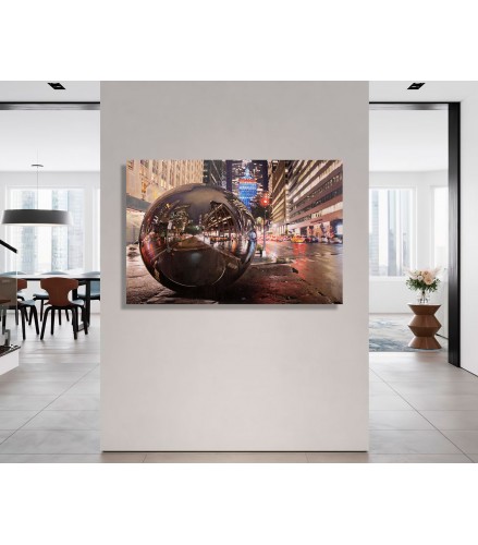 Gicleé City's soul reflection NY NIGHT 2
