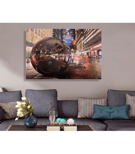 Gicleé City's soul reflection NY NIGHT 2