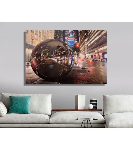 Gicleé City's soul reflection NY NIGHT 2