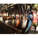 Gicleé City's soul reflection NY NIGHT 2