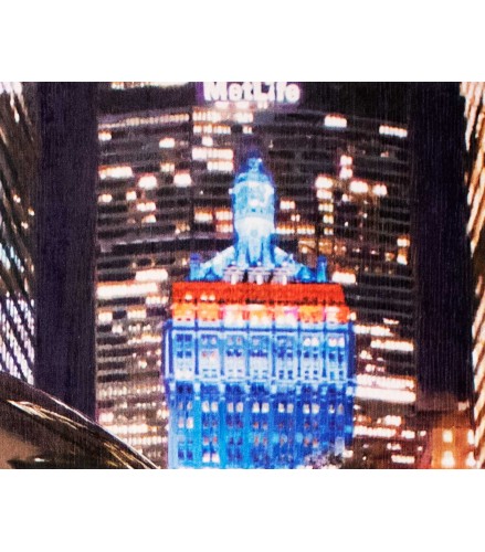 Gicleé City's soul reflection NY NIGHT 2