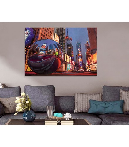 Gicleé City's soul reflection NY NIGHT 1