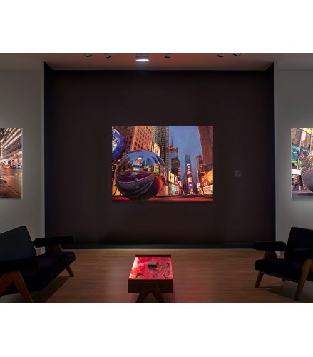 Gicleé City's soul reflection NY NIGHT 1