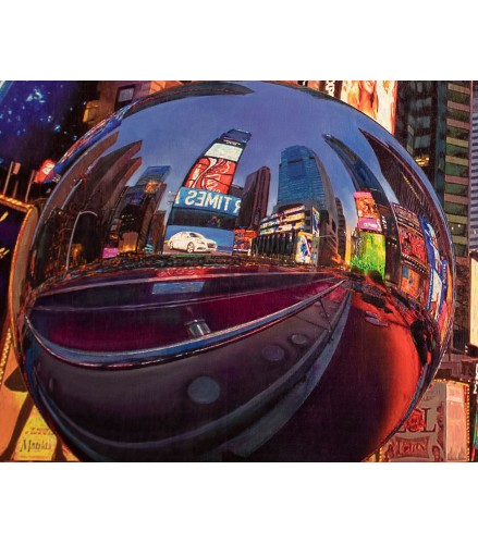 Gicleé City's soul reflection NY NIGHT 1