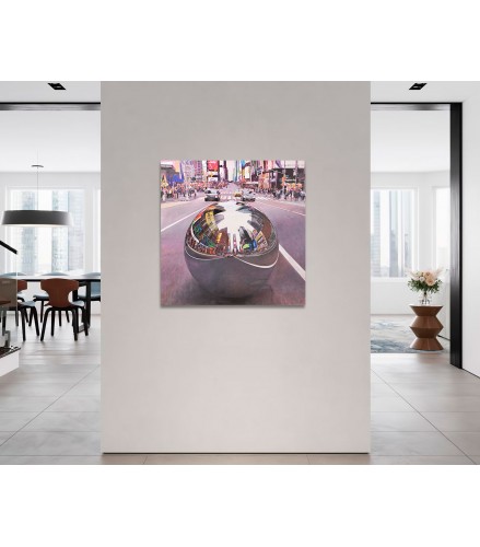 Gicleé City's soul reflection NY 1