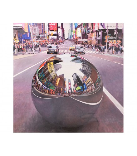Gicleé City's soul reflection NY 1