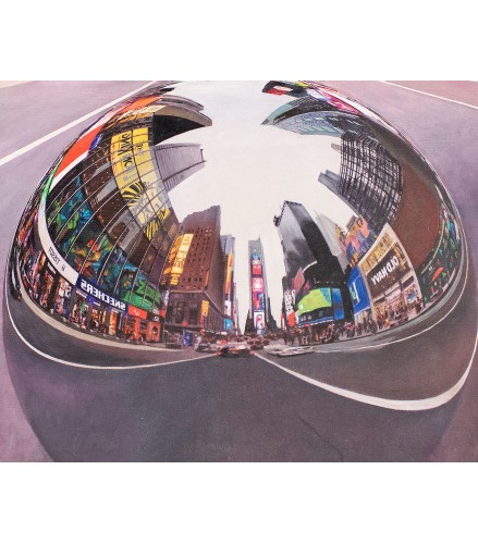 Gicleé City's soul reflection NY 1