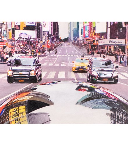 Gicleé City's soul reflection NY 1