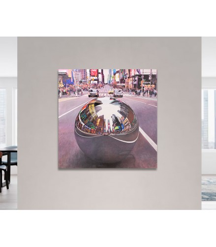 Gicleé City's soul reflection NY 1