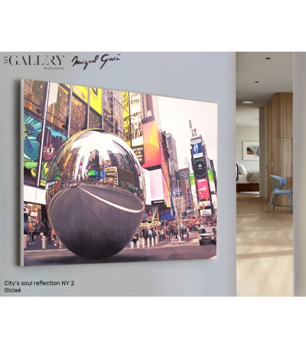 Gicleé City's soul reflection NY 2