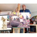 Gicleé City's soul reflection NY 2