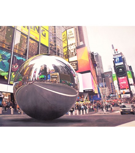 Gicleé City's soul reflection NY 2