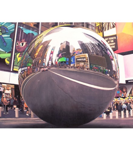 Gicleé City's soul reflection NY 2
