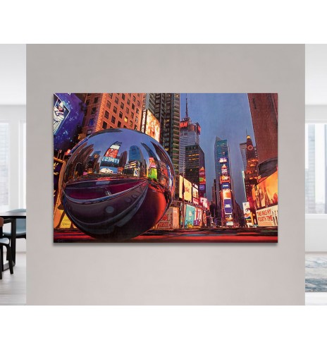 Gicleé City's soul reflection NY NIGHT 1 2