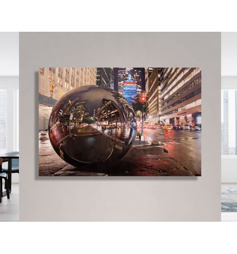 Gicleé City's soul reflection NY NIGHT 2 2