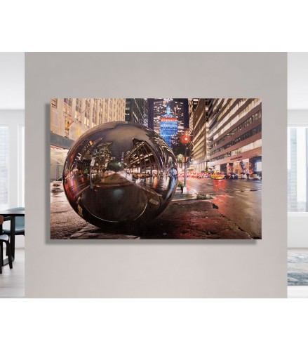 Gicleé City's soul reflection NY NIGHT 2