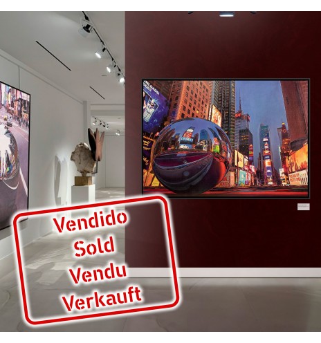 City's soul reflection NY NIGHT 1