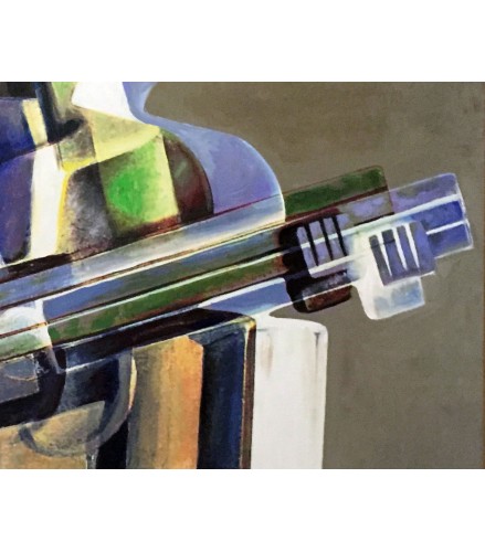 Gicleé Tridimensional Cubism Harlequin