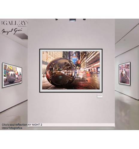 City's soul reflection NY NIGHT 2 Photography