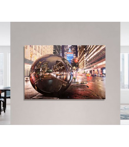 City's soul reflection NY NIGHT 2 Photography