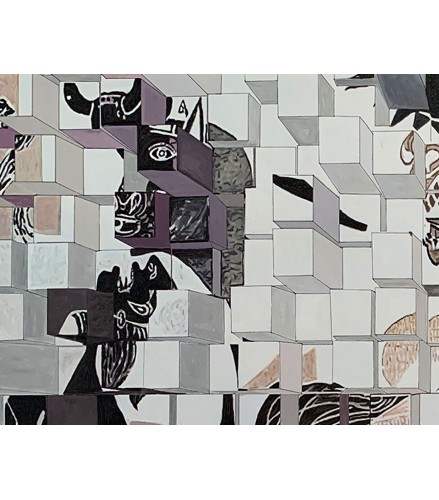 Gicleé Reassembling the Cubism