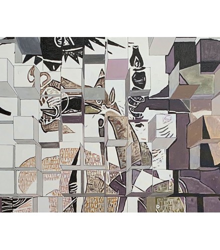 Gicleé Reassembling the Cubism