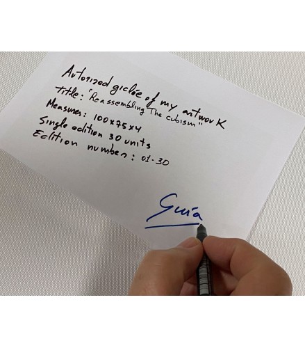 Gicleé Reassembling the Cubism