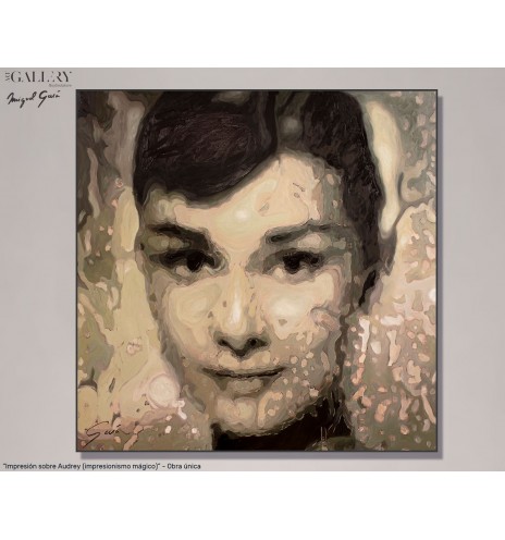 Impression on Audrey (magical impressionism)