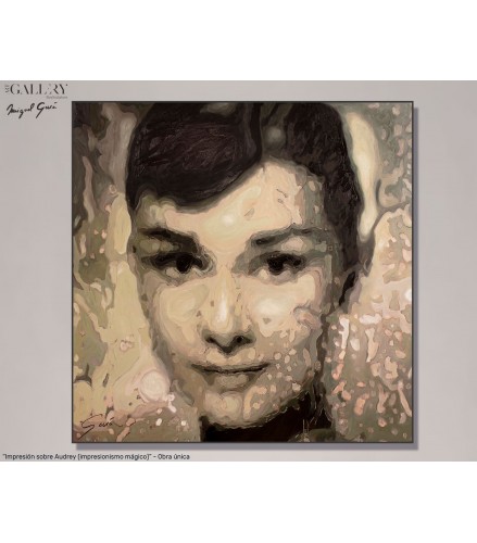 Impression on Audrey (magical impressionism)